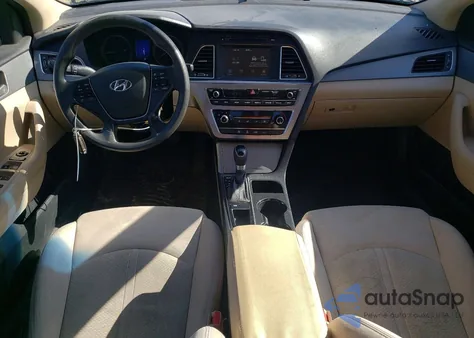 2016 Hyundai Sonata Se z USA, uszkodzony, nr VIN 5NPE24AFXGH390001